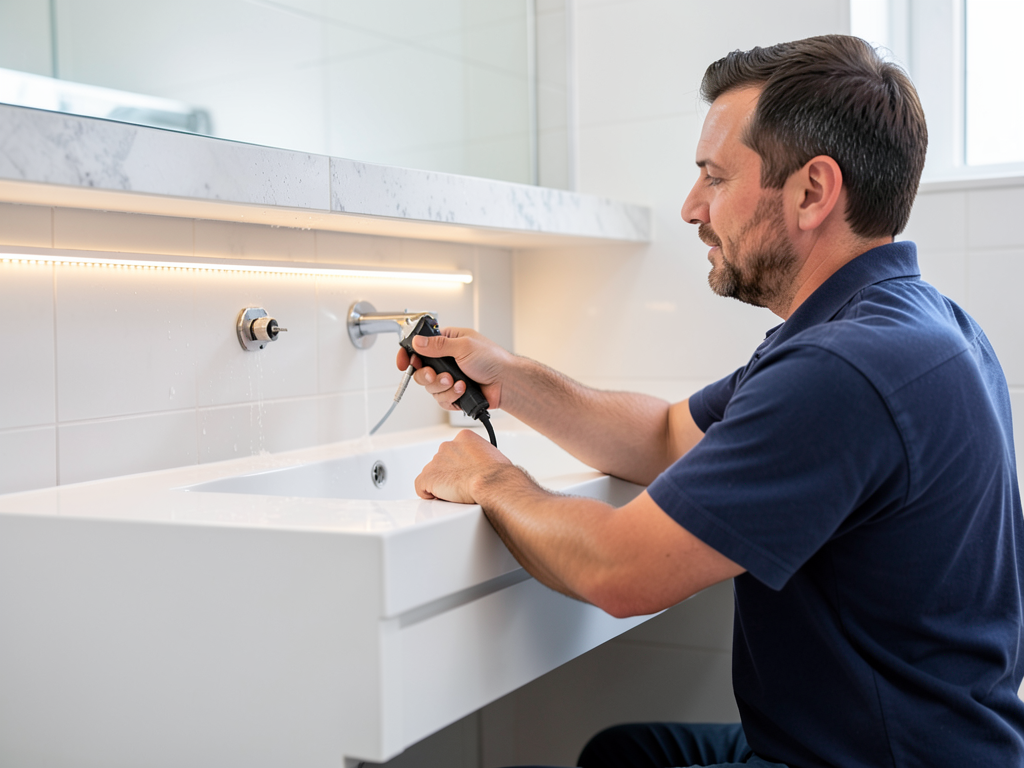 Adding modern floating vanity lighting to your des