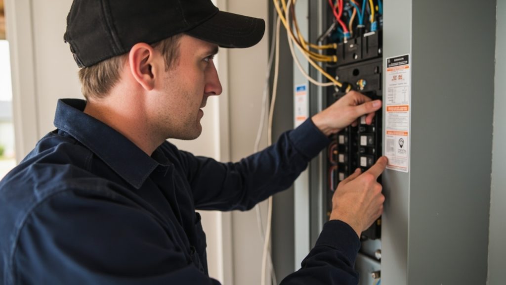 Dedicated circuit installation for new heavy appli