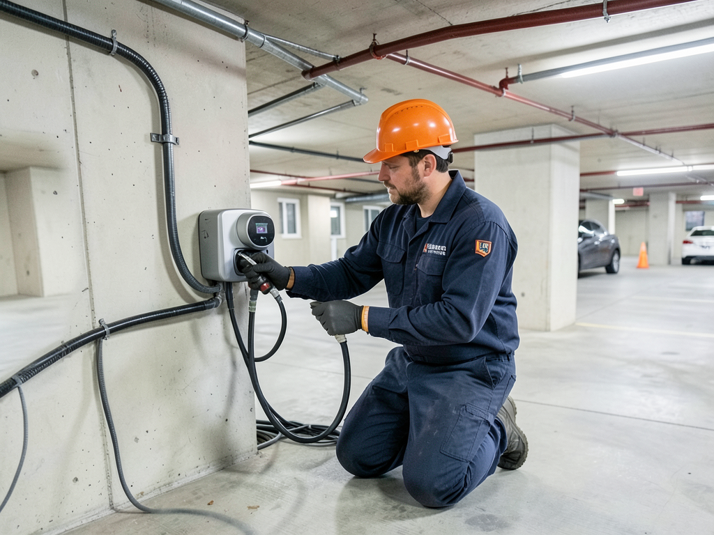 How condo owners in turtle creek can get ev chargi